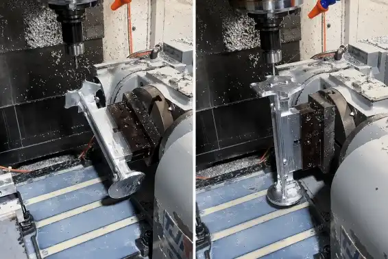 5 Axis Machined Robotic Part